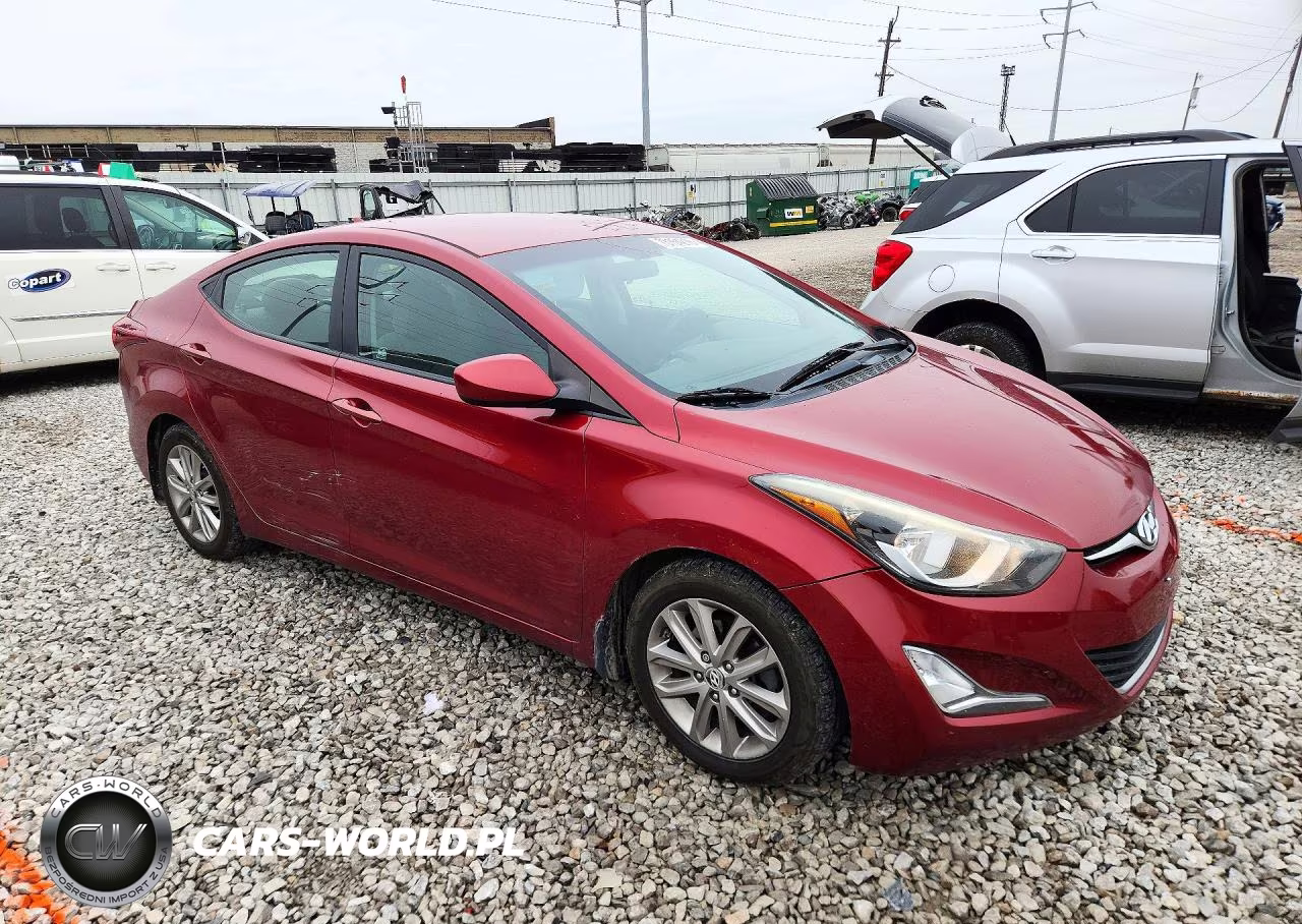 2015 Hyundai Elantra Se VIN:5NPDH4AE4FH587441 - 4