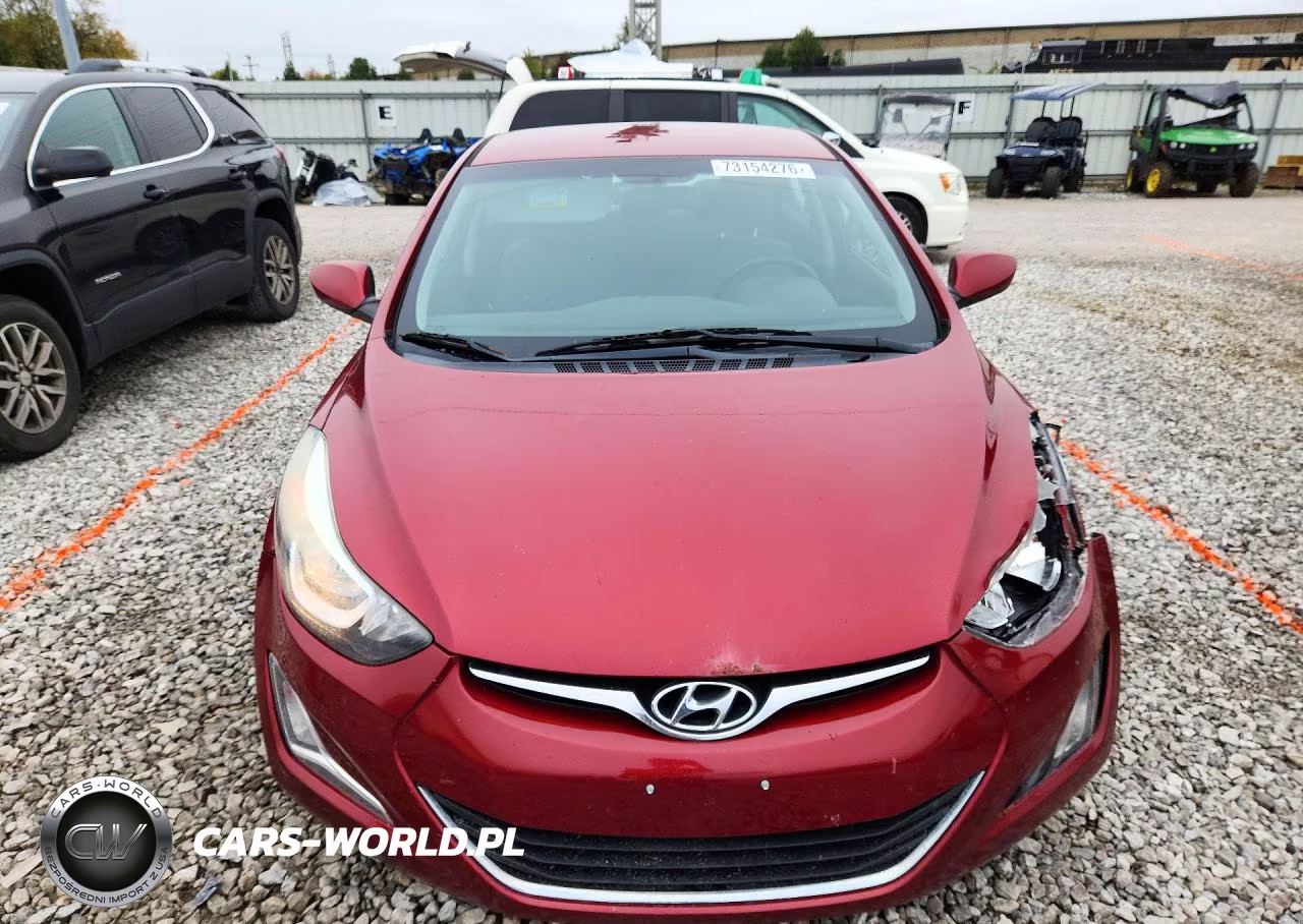 2015 Hyundai Elantra Se VIN:5NPDH4AE4FH587441 - 5