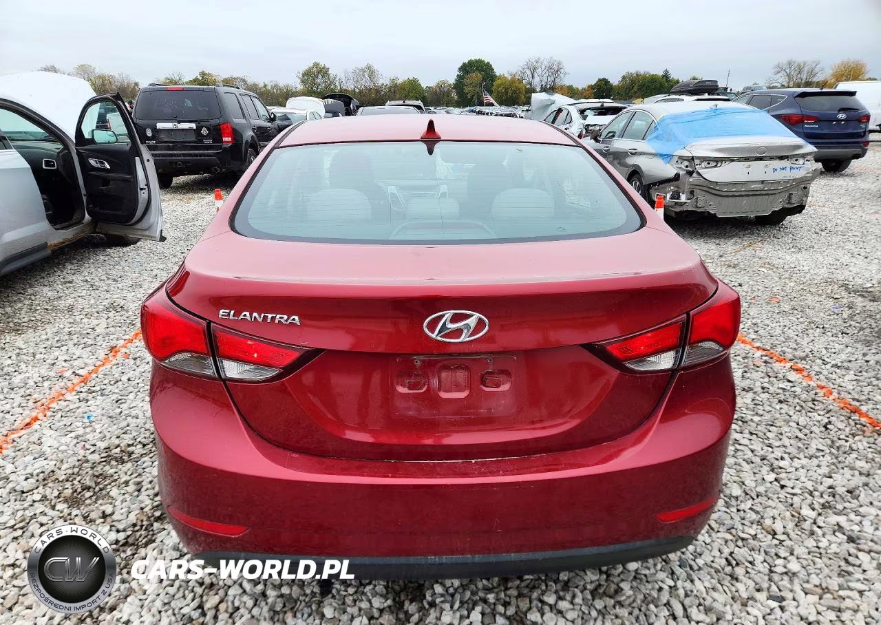 2015 Hyundai Elantra Se VIN:5NPDH4AE4FH587441 - 6