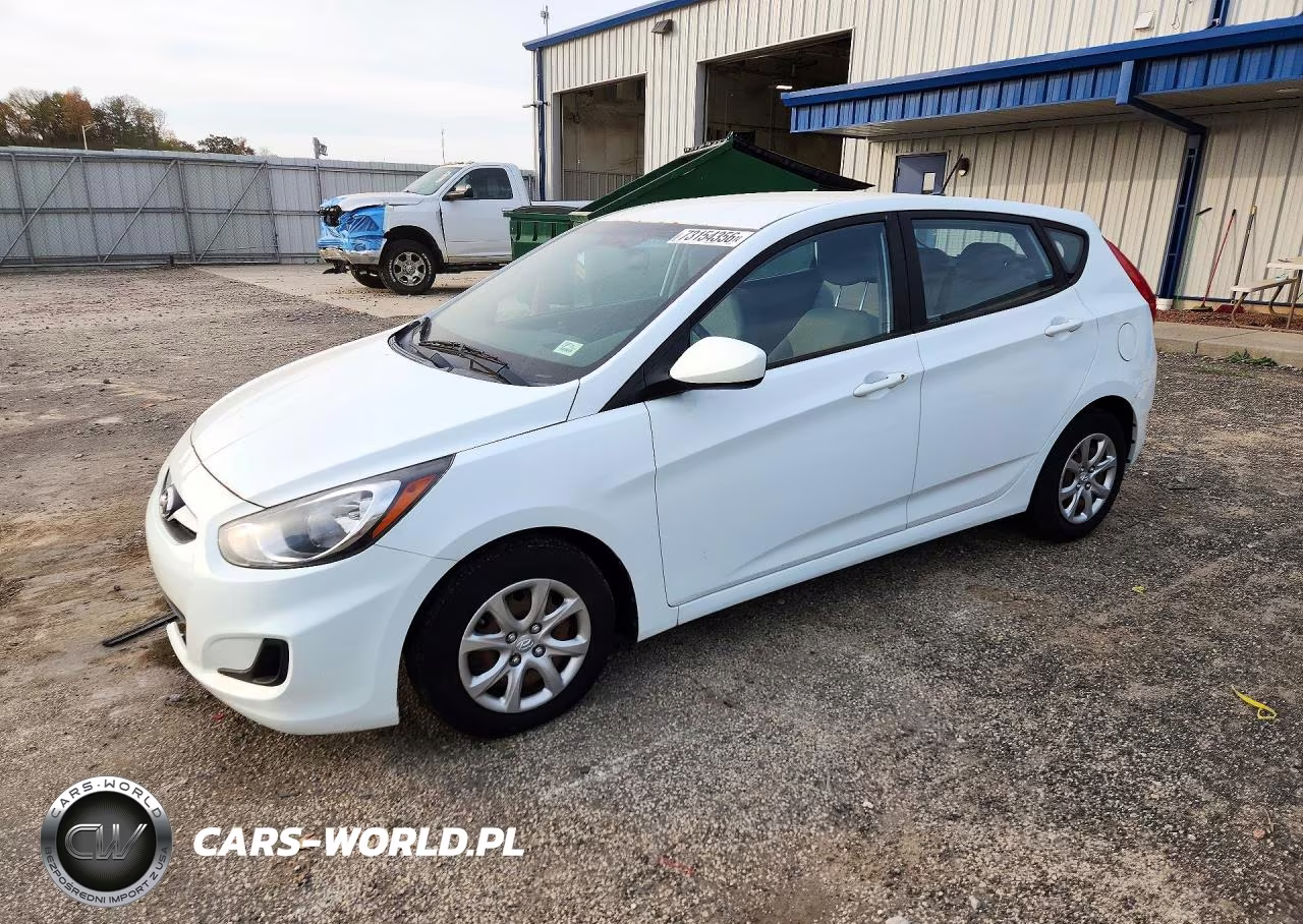 2013 Hyundai Accent Gs VIN:KMHCT5AE4DU092204 - 1