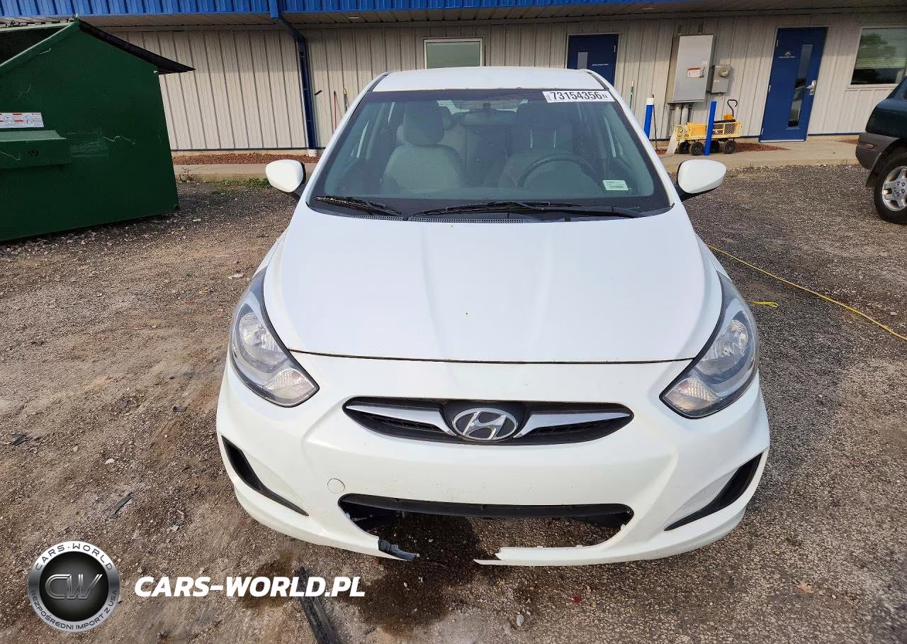 2013 Hyundai Accent Gs VIN:KMHCT5AE4DU092204 - 5