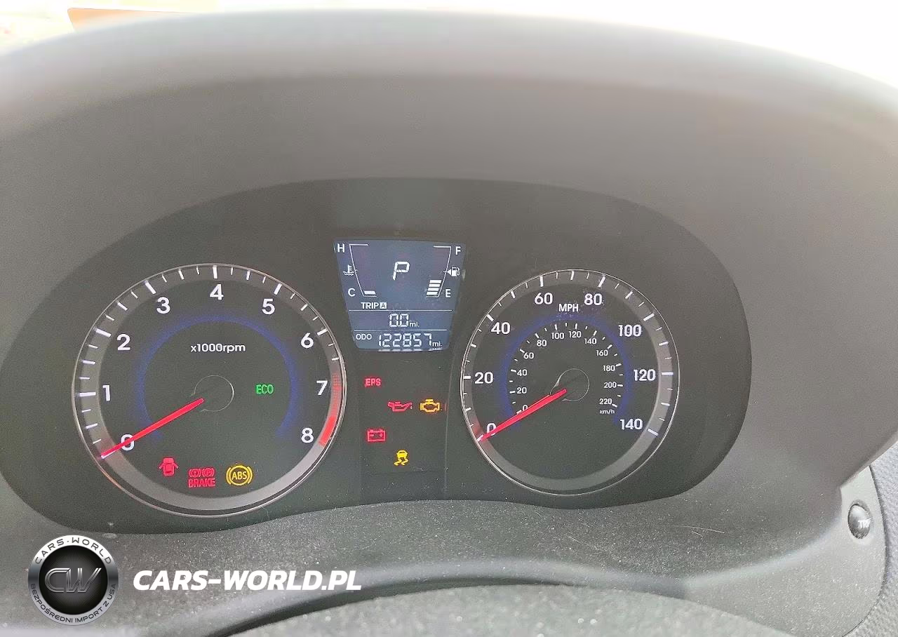 2013 Hyundai Accent Gs VIN:KMHCT5AE4DU092204 - 9
