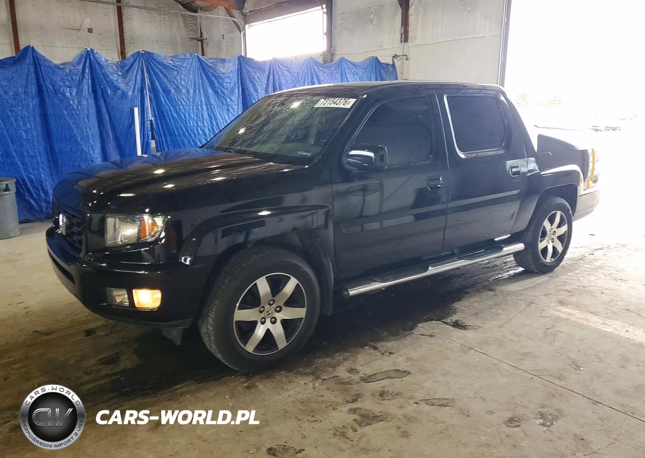 2014 Honda Ridgeline Rtl-S VIN:5FPYK1F61EB012687 - 1