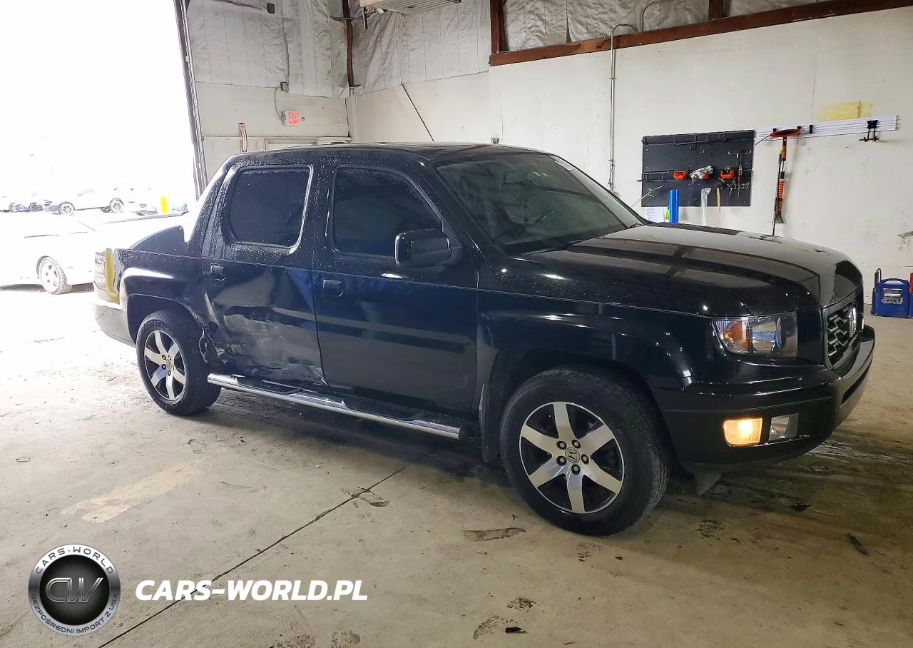 2014 Honda Ridgeline Rtl-S VIN:5FPYK1F61EB012687 - 4