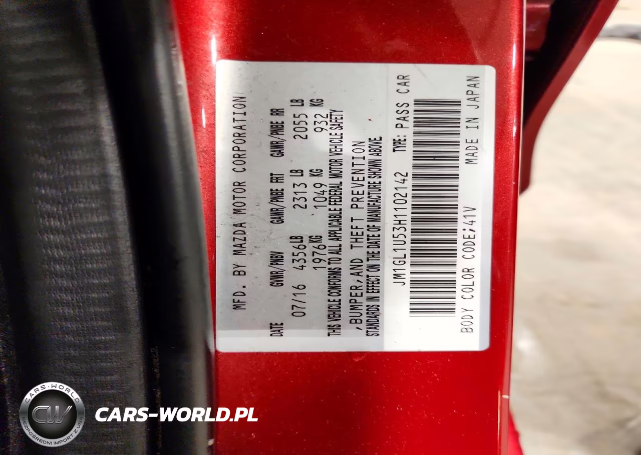 2017 Mazda 6 Sport VIN:JM1GL1U53H1102142 - 12
