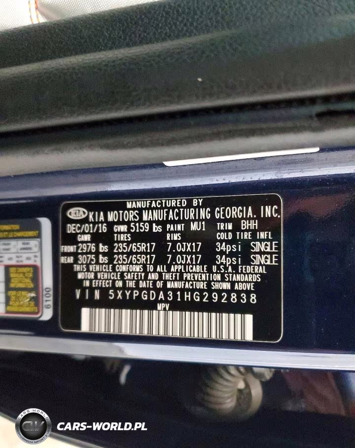 2017 Kia Sorento Lx VIN:5XYPGDA31HG292838 - 13