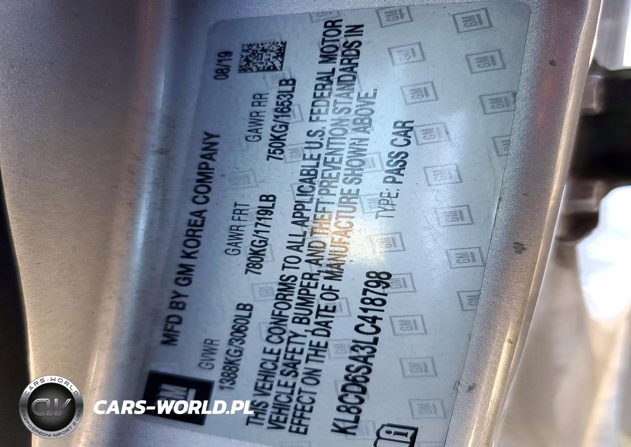 2020 Chevrolet Spark 1Lt VIN:KL8CD6SA3LC418798 - 12