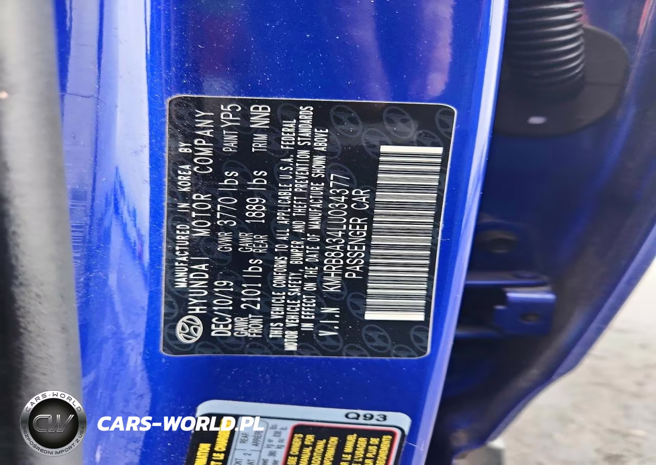 2020 Hyundai Venue Se VIN:KMHRB8A34LU034377 - 13