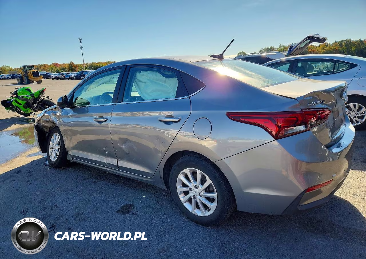 2022 Hyundai Accent Sel VIN:3KPC24A63NE176699 - 2