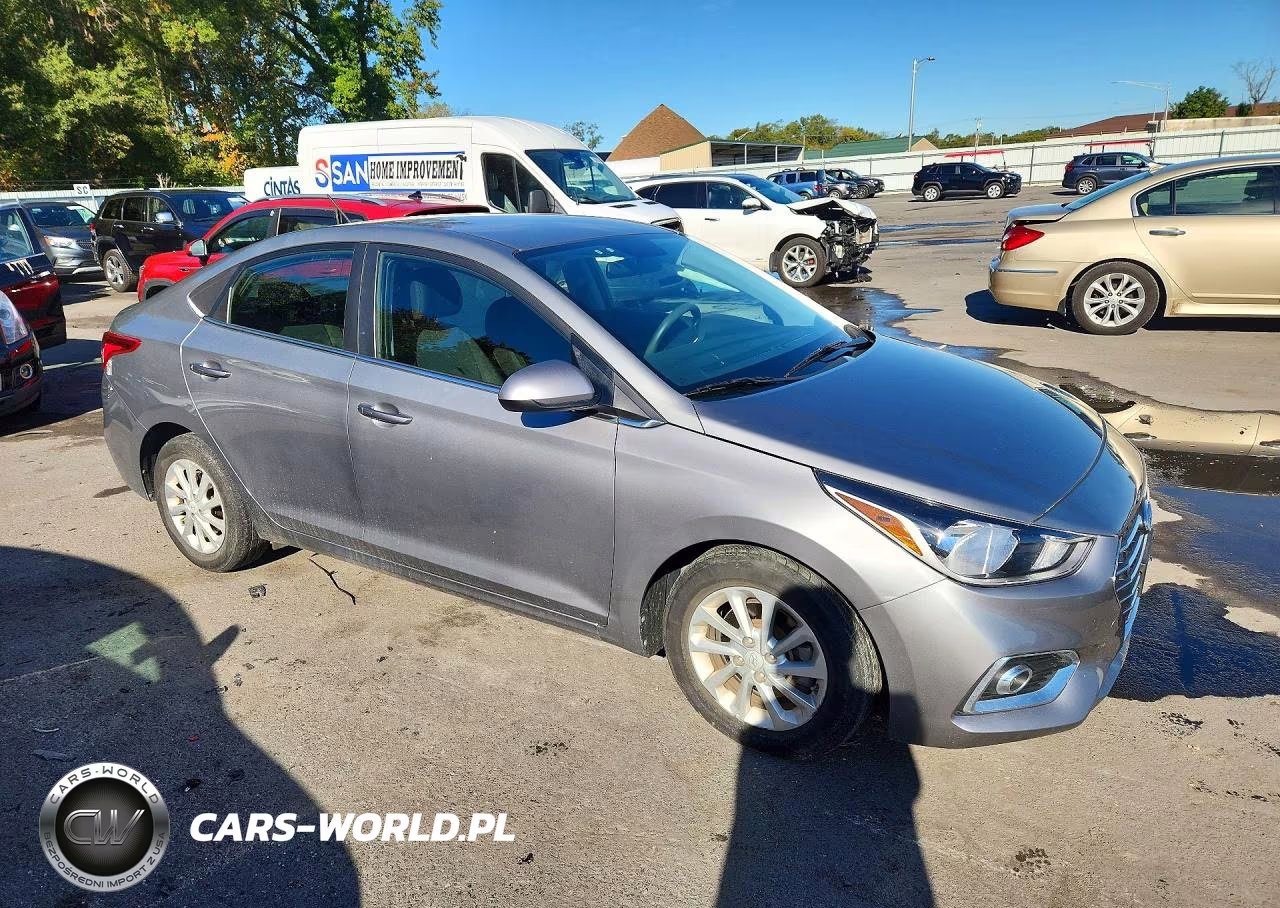 2022 Hyundai Accent Sel VIN:3KPC24A63NE176699 - 4