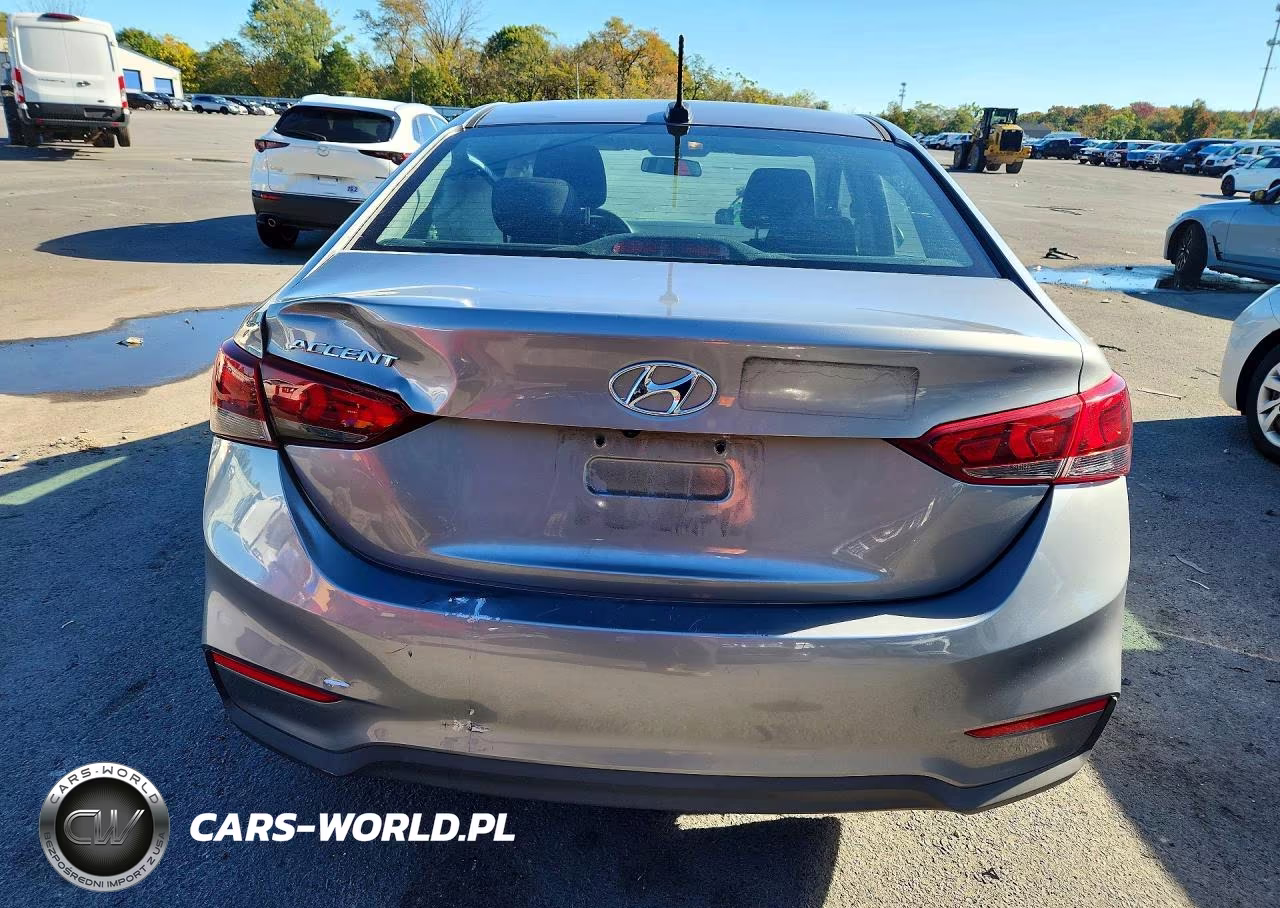 2022 Hyundai Accent Sel VIN:3KPC24A63NE176699 - 6