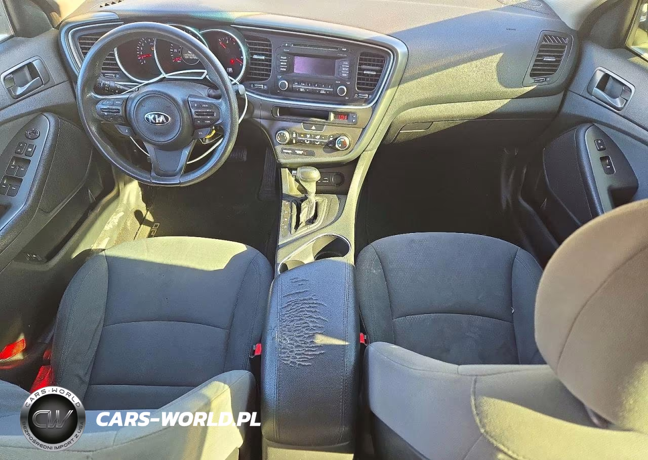 2015 Kia Optima Lx VIN:KNAGM4A74F5627184 - 8