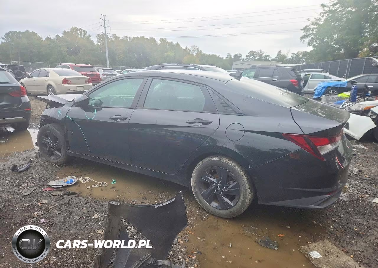 2021 Hyundai Elantra Sel VIN:5NPLS4AG5MH006122 - 2