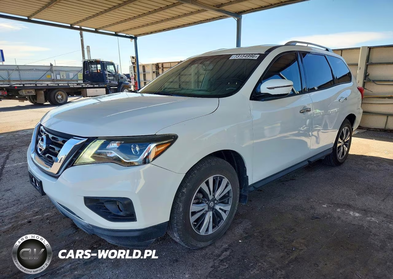 2017 Nissan Pathfinder S VIN:5N1DR2MN5HC908846 - 1
