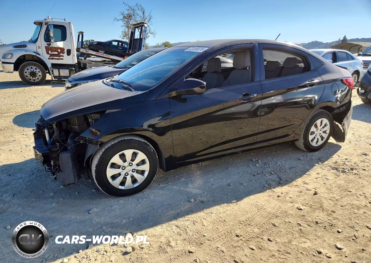 2016 Hyundai Accent Se VIN:KMHCT4AE7GU951641 - 1