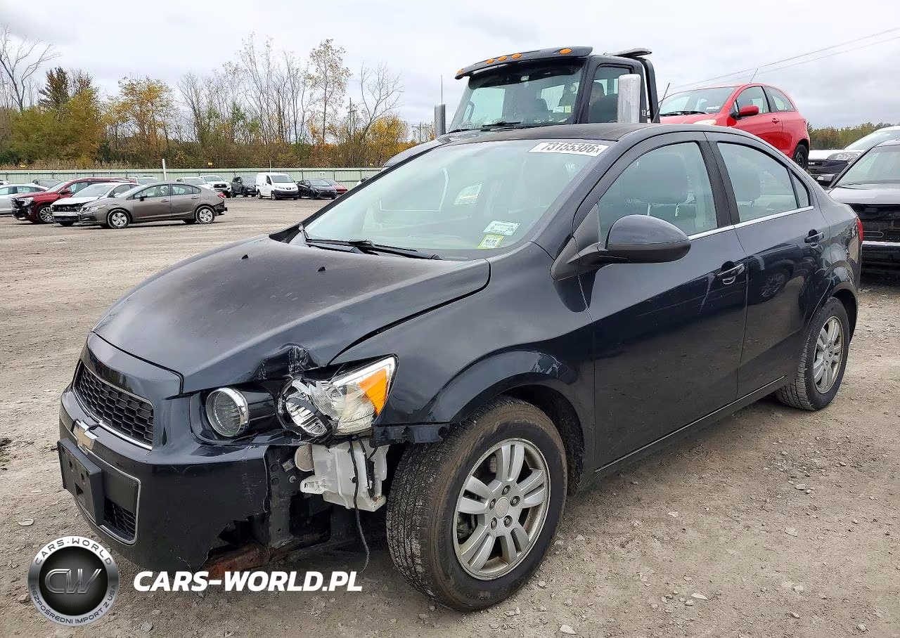 2014 Chevrolet Sonic Lt VIN:1G1JC5SG5E4100851 - 1