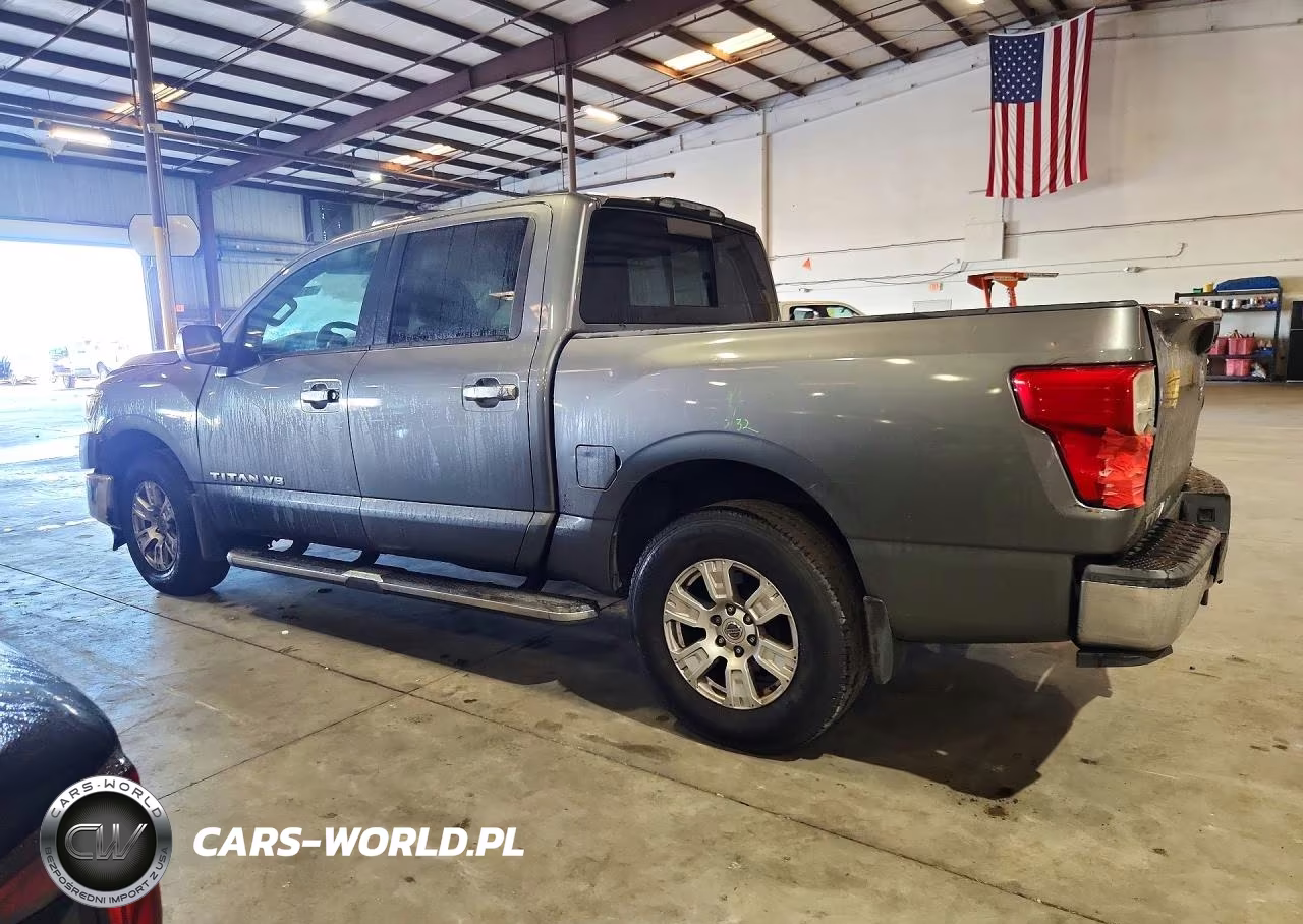 2019 Nissan Titan Sv VIN:1N6AA1EJ4KN527695 - 2