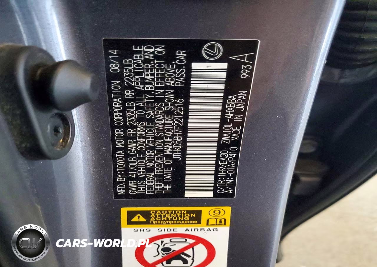 2015 Lexus Ct 200 VIN:JTHKD5BH7F2212516 - 12