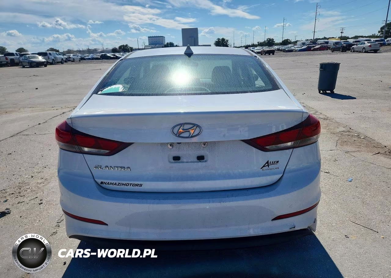 2017 Hyundai Elantra Se VIN:5NPD84LF4HH016007 - 6