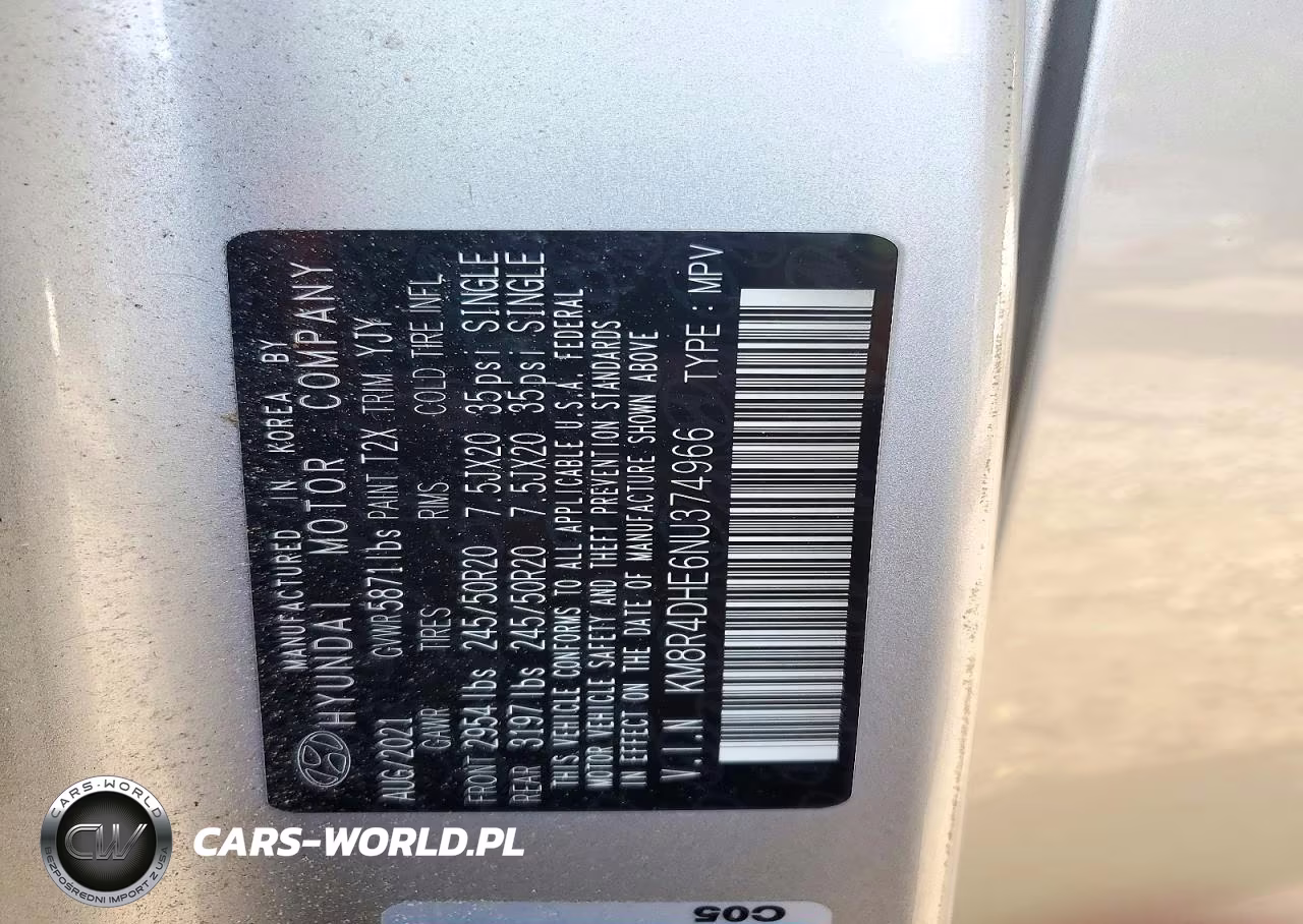 2022 Hyundai Palisade Sel VIN:KM8R4DHE6NU374966 - 13