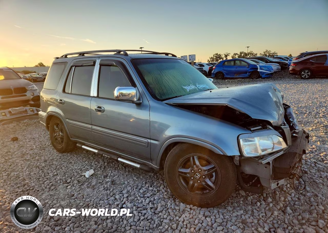 2001 Honda Cr-V Lx VIN:JHLRD28411S020653 - 4