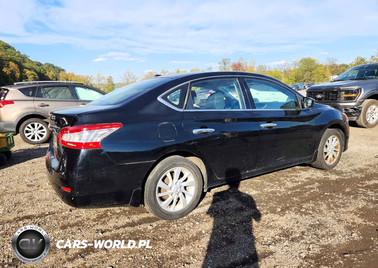 2015 Nissan Sentra Sv VIN:3N1AB7AP4FY314819 - 3