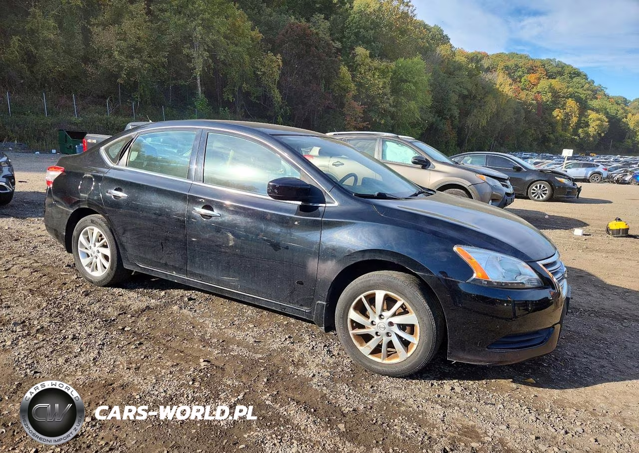 2015 Nissan Sentra Sv VIN:3N1AB7AP4FY314819 - 4