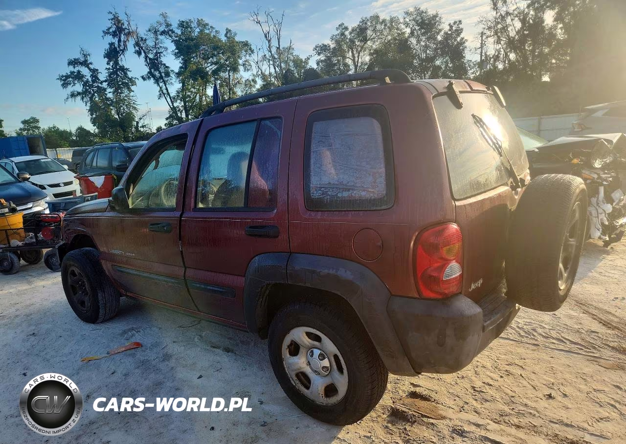 2003 Jeep Liberty Sport VIN:1J4GK48K93W622176 - 2