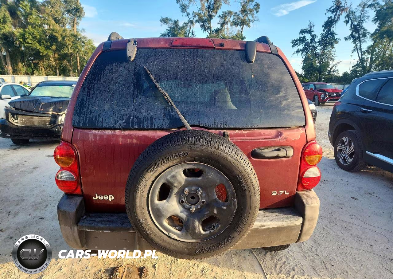 2003 Jeep Liberty Sport VIN:1J4GK48K93W622176 - 6