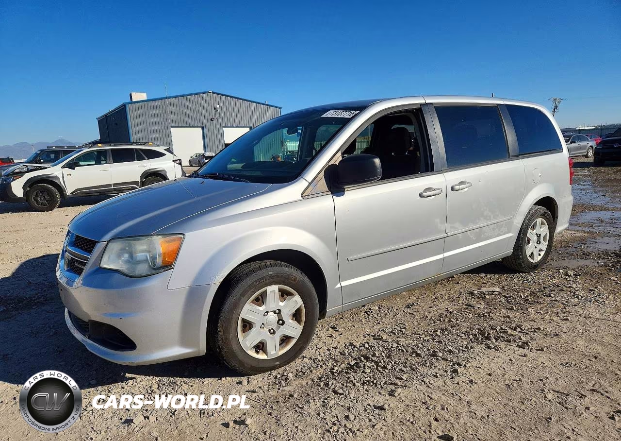 2012 Dodge Grand Caravan Se VIN:2C4RDGBGXCR161769 - 1