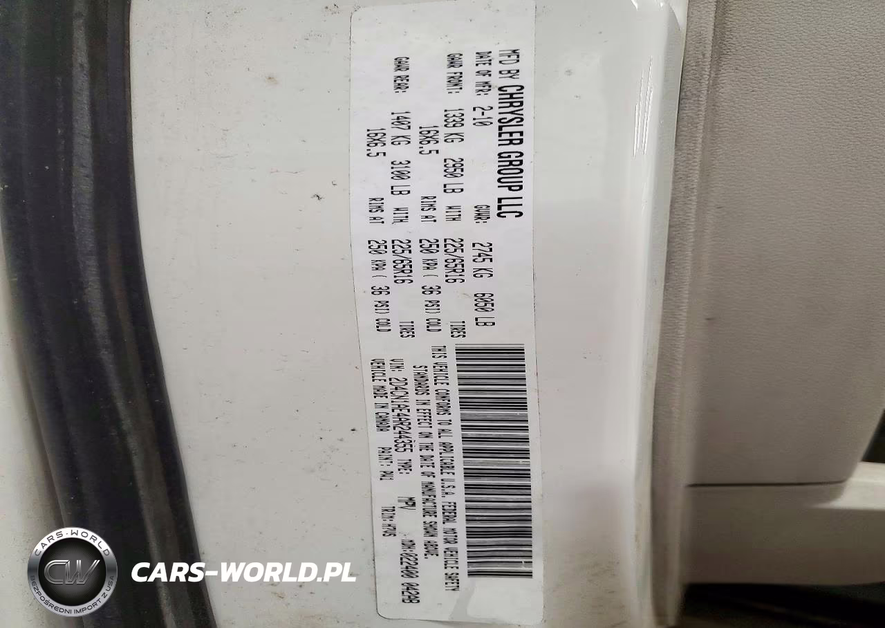 2010 Dodge Grand Caravan C-V VIN:2D4CN1AE4AR244355 - 13