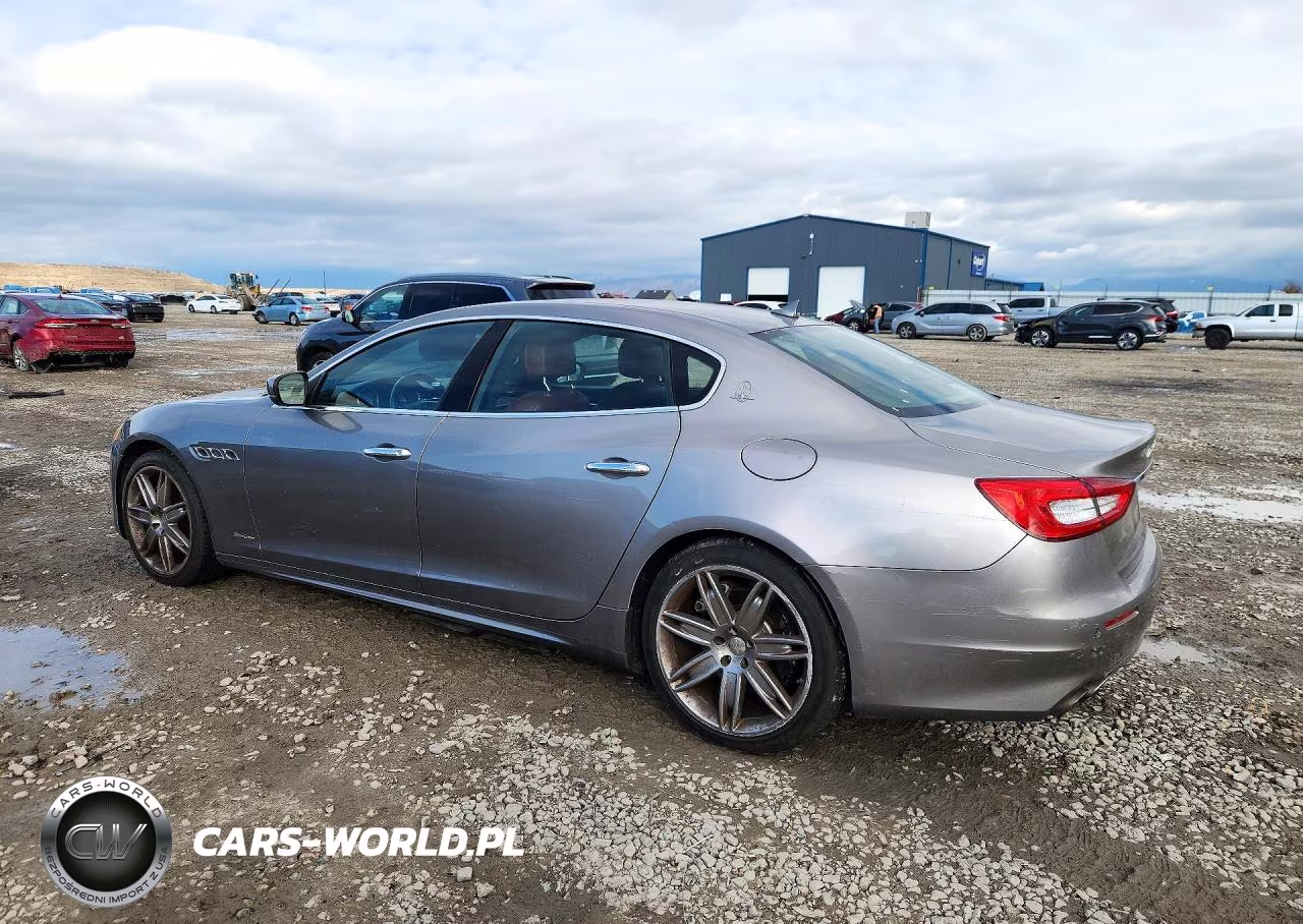 2017 Maserati Quattroporte S VIN:ZAM56RPL6H1194298 - 2