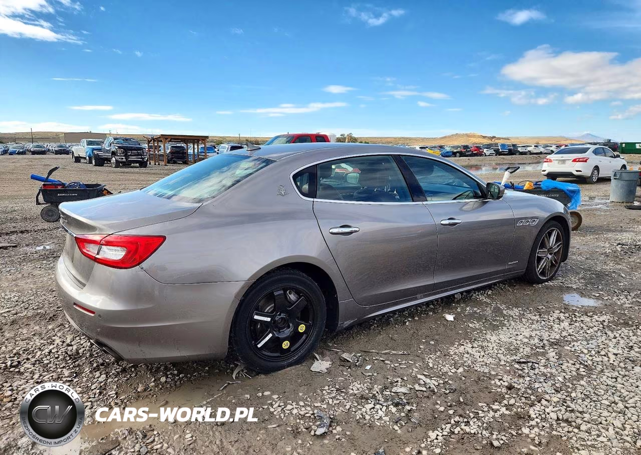 2017 Maserati Quattroporte S VIN:ZAM56RPL6H1194298 - 3
