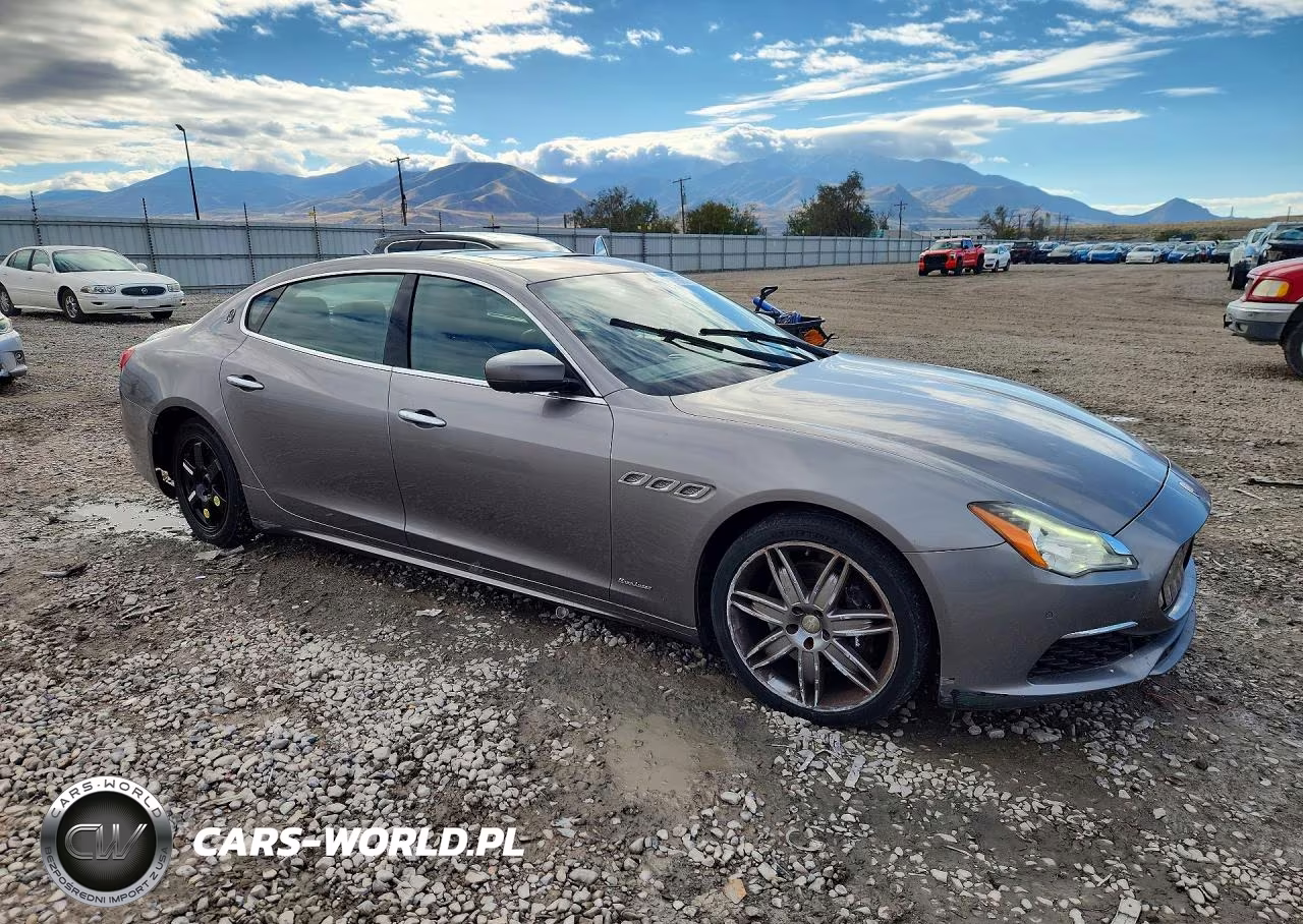 2017 Maserati Quattroporte S VIN:ZAM56RPL6H1194298 - 4