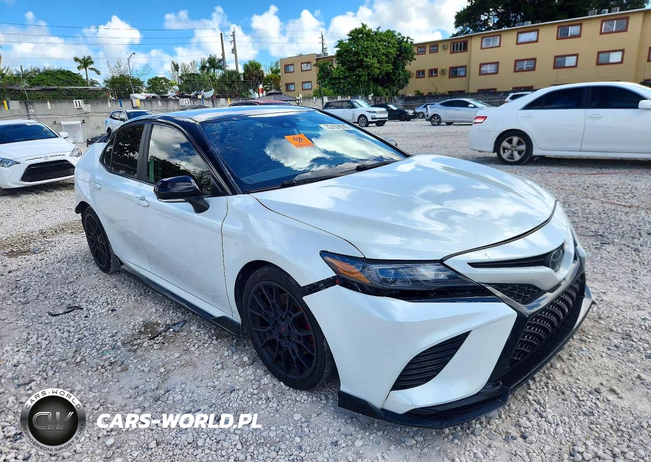 2021 Toyota Camry Trd VIN:4T1KZ1AK2MU048288 - 4