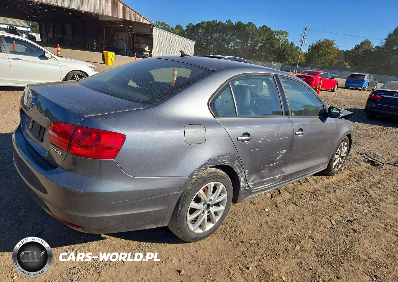 2012 Volkswagen Jetta Se VIN:3VWDX7AJ5CM063266 - 3