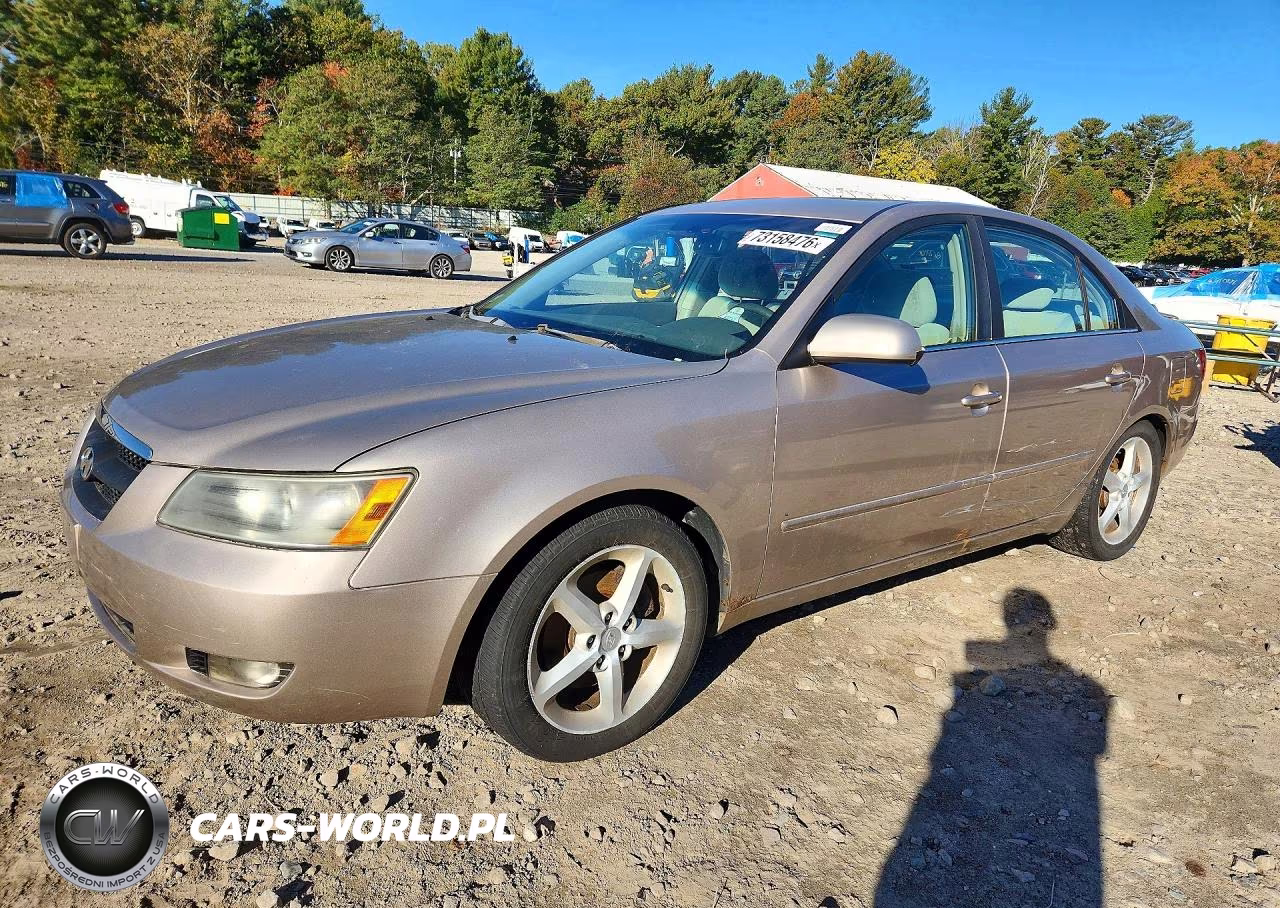 2007 Hyundai Sonata Se VIN:5NPEU46F57H176570 - 1
