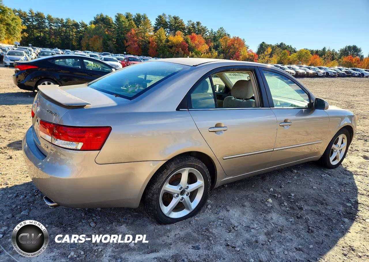 2007 Hyundai Sonata Se VIN:5NPEU46F57H176570 - 3
