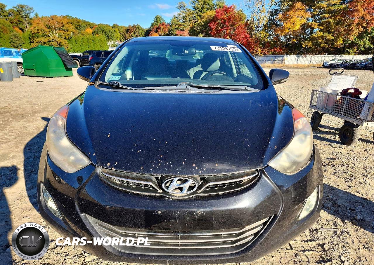 2012 Hyundai Elantra Limited VIN:KMHDH4AE8CU203710 - 5