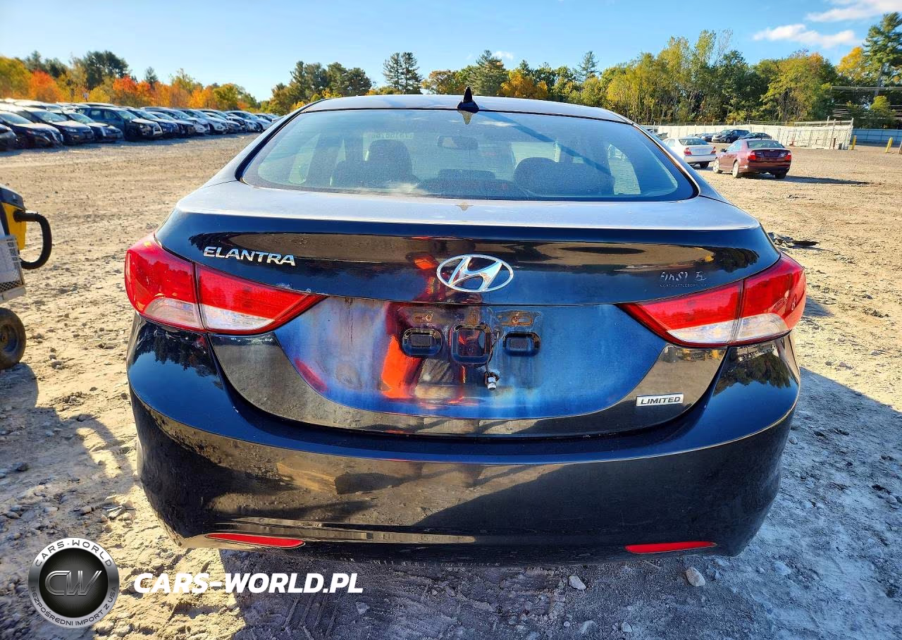 2012 Hyundai Elantra Limited VIN:KMHDH4AE8CU203710 - 6