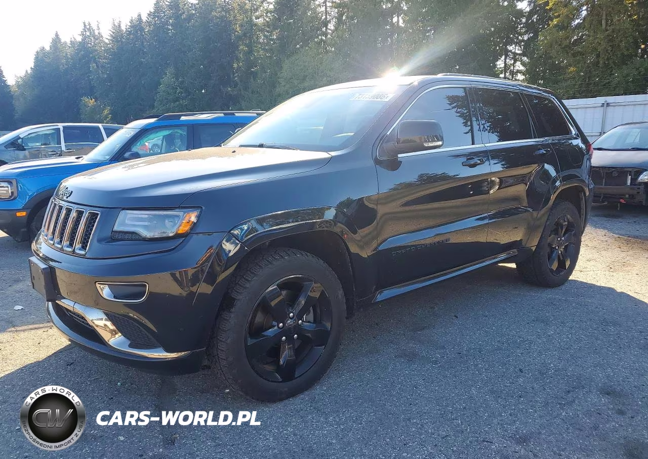 2015 Jeep Grand Cherokee Overland VIN:1C4RJFCT9FC939779 - 1
