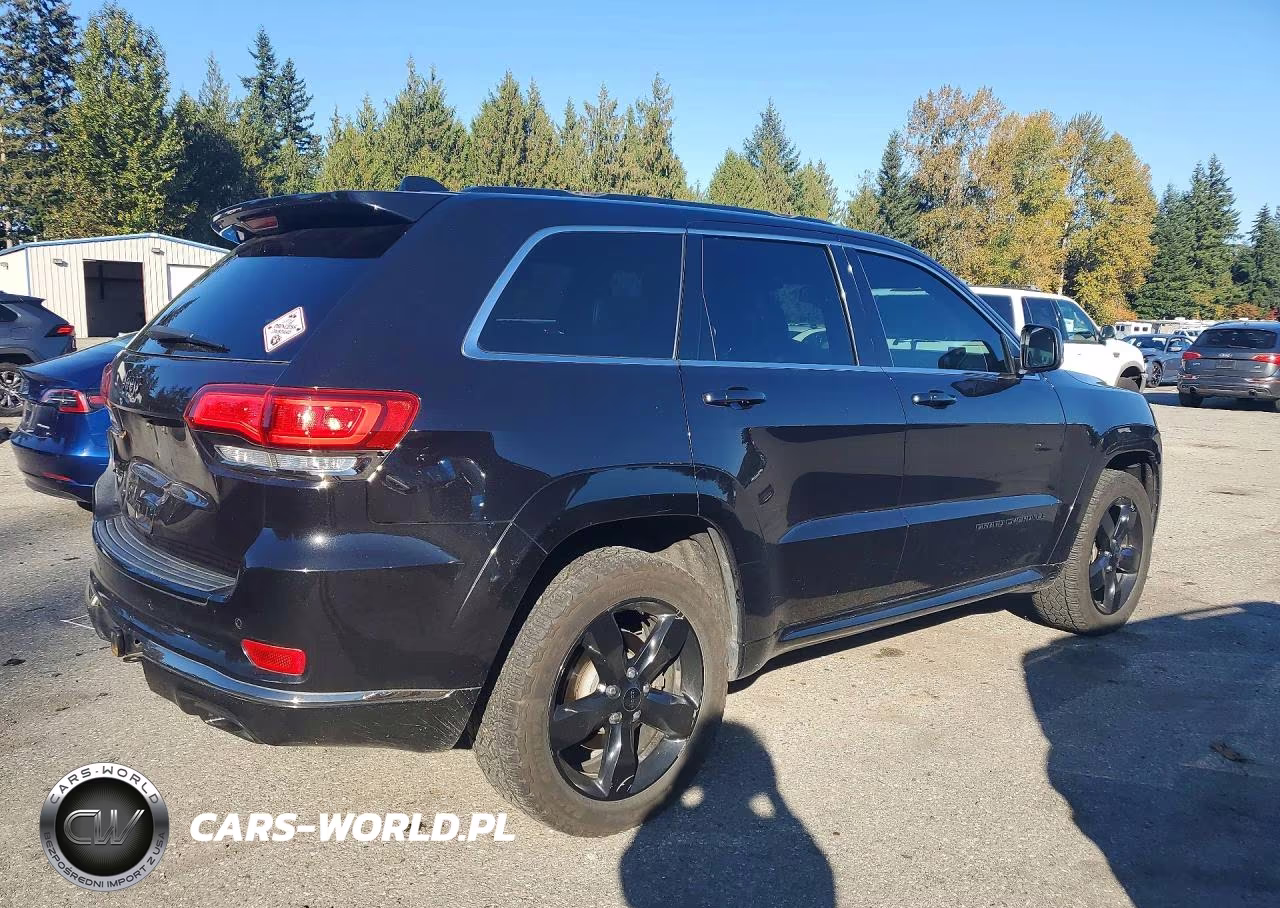 2015 Jeep Grand Cherokee Overland VIN:1C4RJFCT9FC939779 - 3