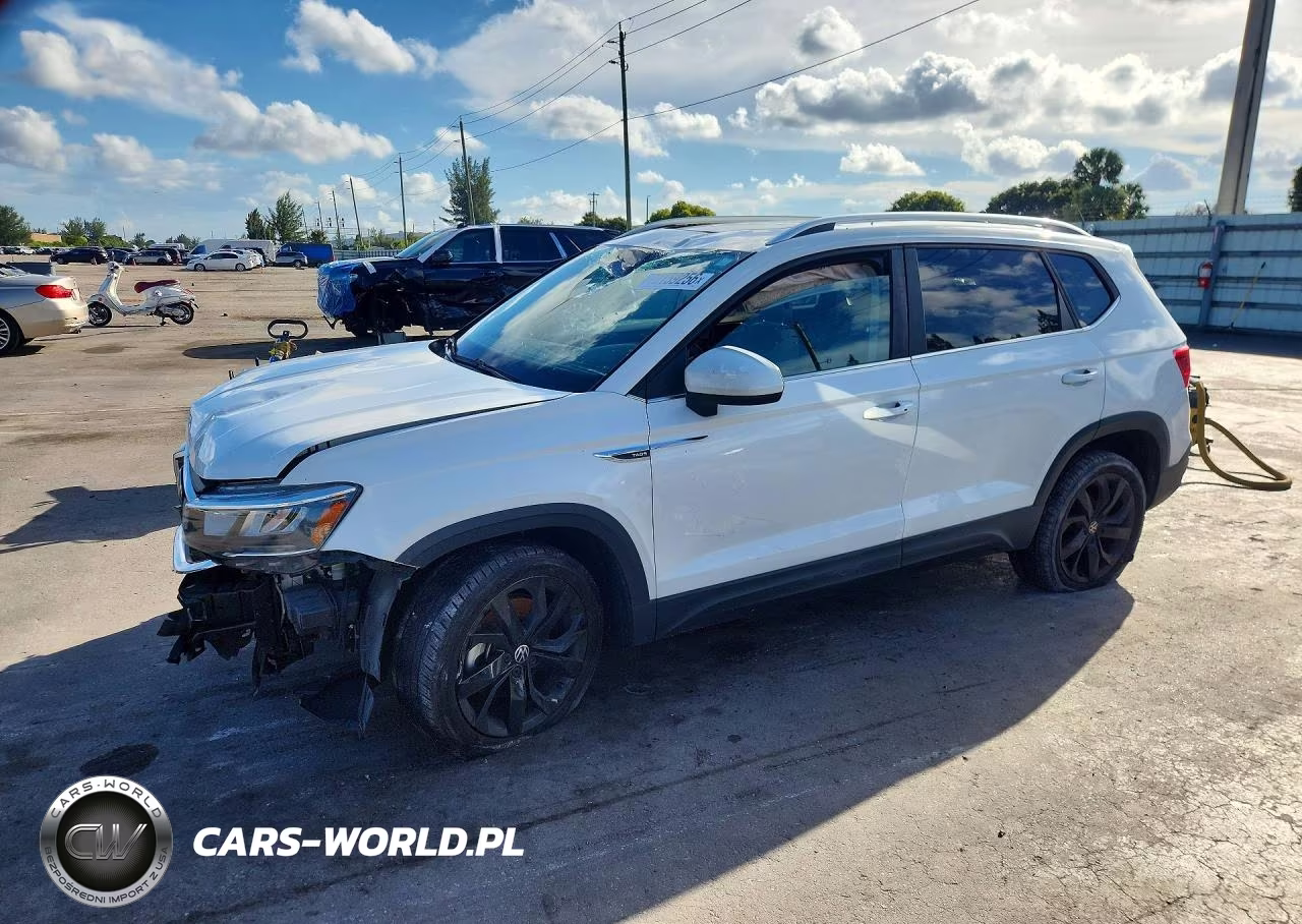 2022 Volkswagen Taos Se VIN:3VVTX7B22NM018098 - 1