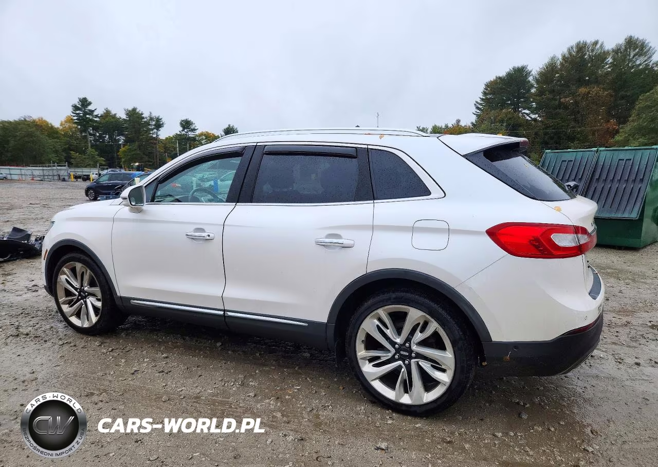 2017 Lincoln Mkx Reserve VIN:2LMPJ8LP3HBL53362 - 2
