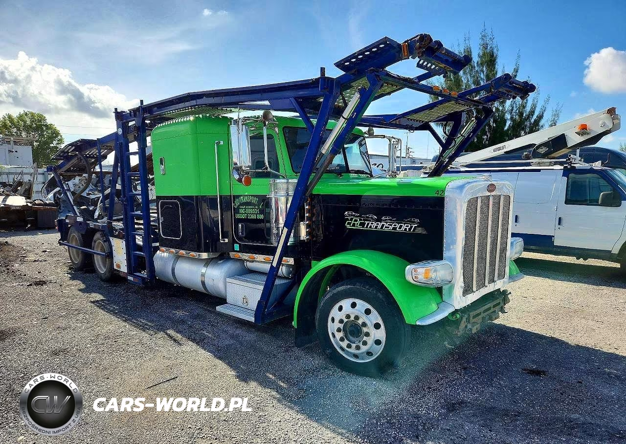 2014 Peterbilt 388 Car Hauler Truck VIN:1NPWD49X7ED215406 - 4