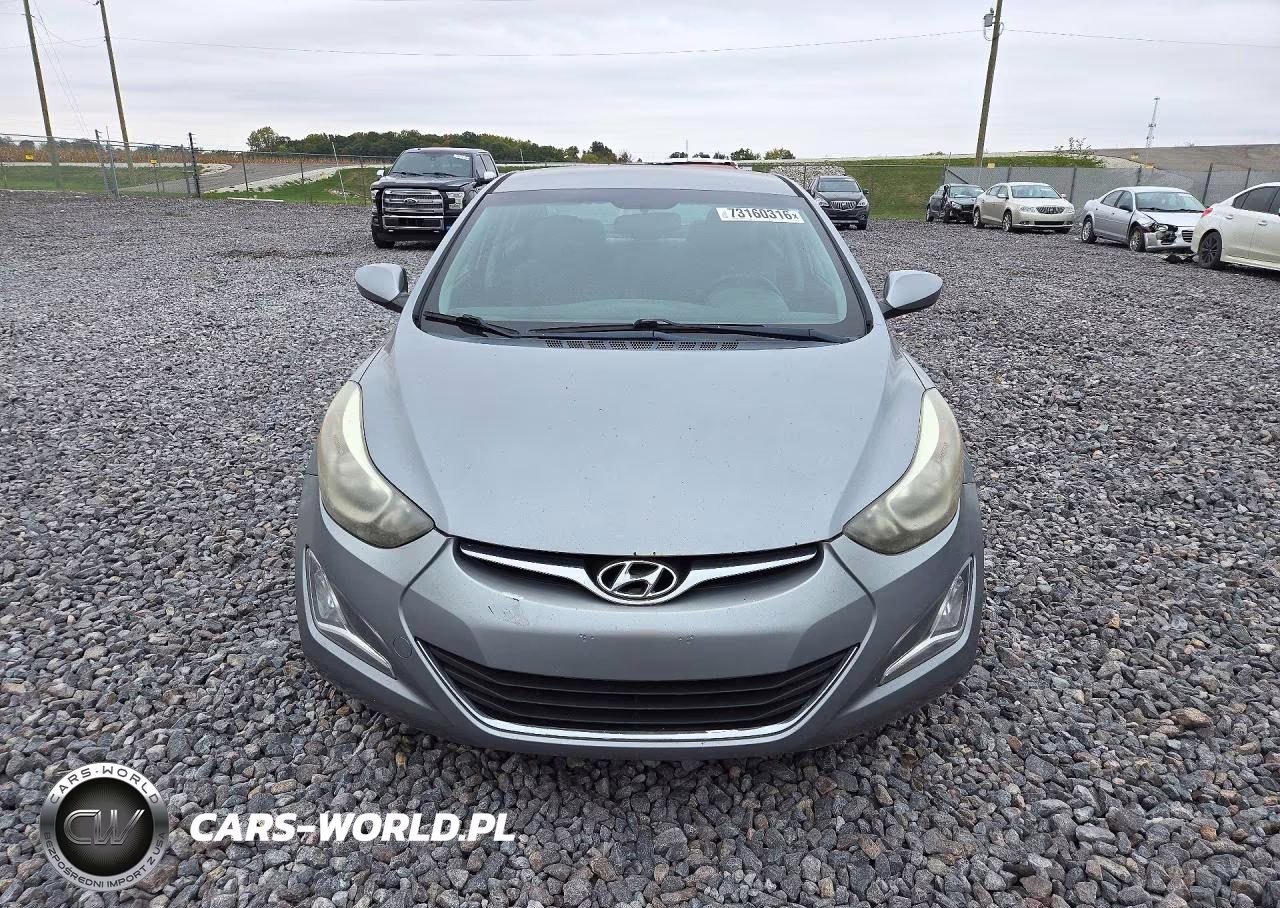 2014 Hyundai Elantra Se VIN:KMHDH4AE1EU155213 - 5