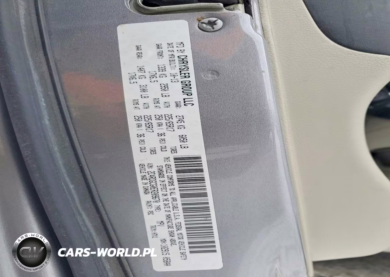 2014 Dodge Grand Caravan Sxt VIN:2C4RDGCG0ER209670 - 13