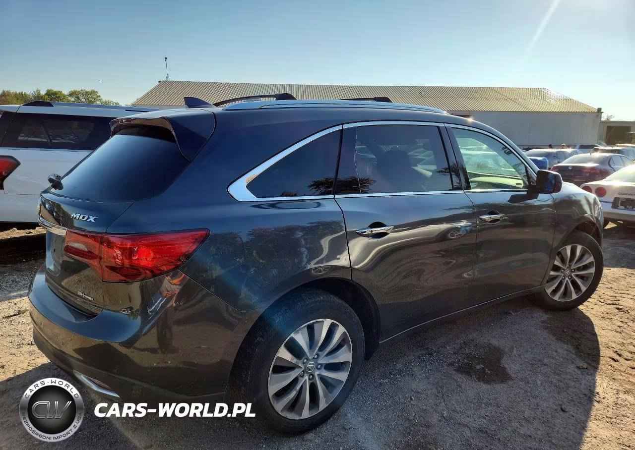 2014 Acura Mdx Technology VIN:5FRYD4H4XEB021418 - 3