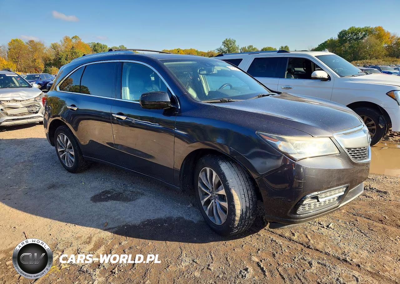 2014 Acura Mdx Technology VIN:5FRYD4H4XEB021418 - 4