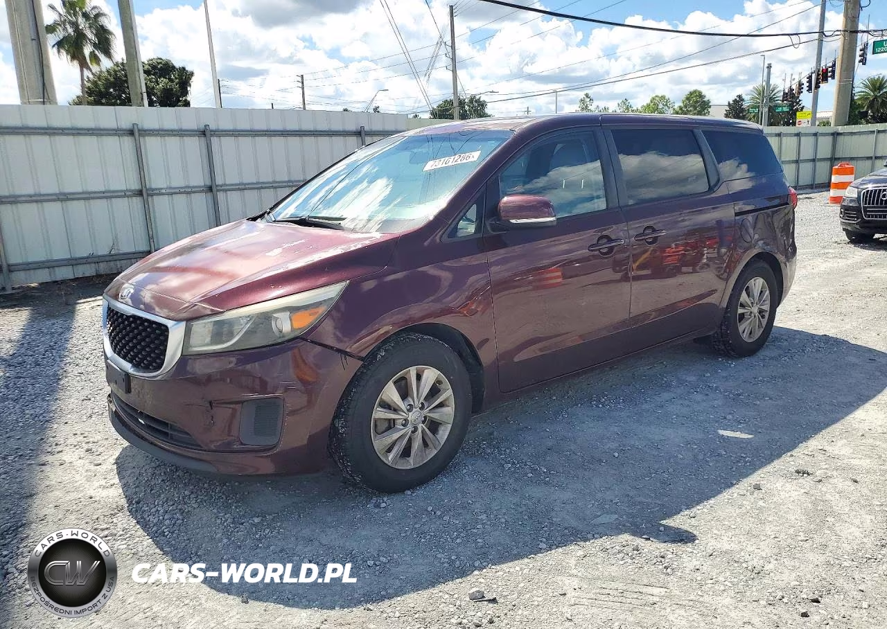 2017 Kia Sedona Lx VIN:KNDMB5C1XH6219747 - 1